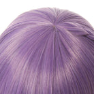 Game Genshin Impact Keqing Long Mixed Purple Ponytail Cosplay Wigs With Ears