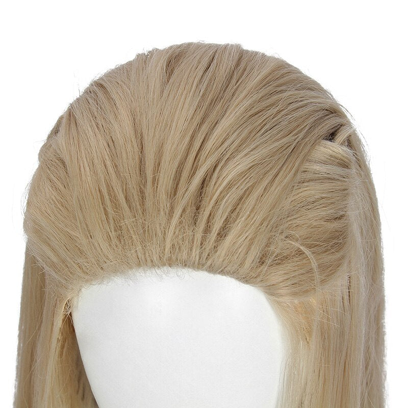 LoL Coven Evelynn Cosplay Blonde Long Straight Wig