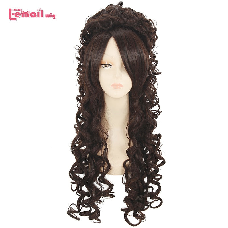Curly Brown Cosplay Wig