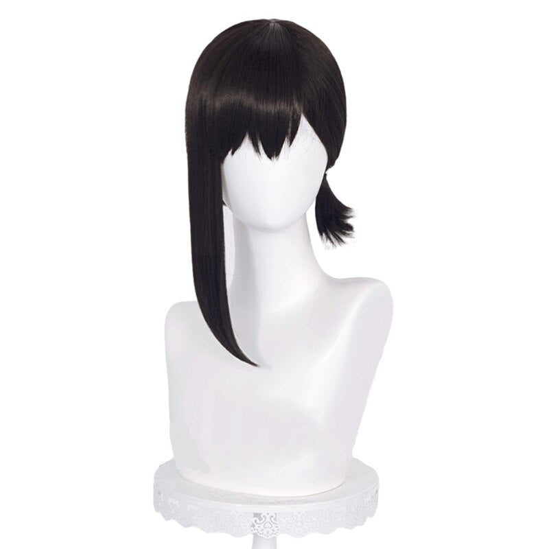 Chainsaw Man Kobeni Higashiyama Black Straight Cosplay Wig
