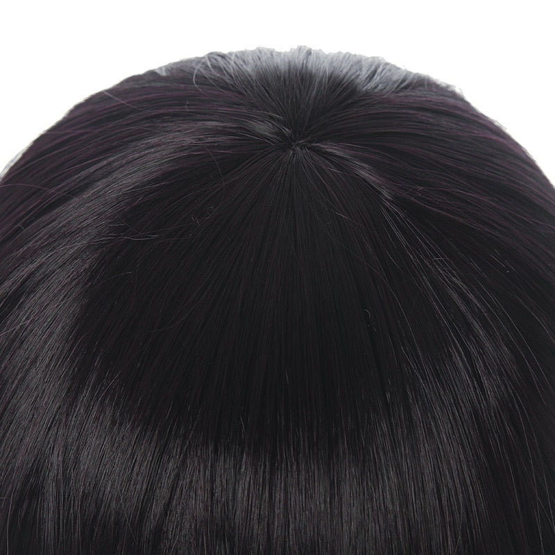 Danganronpa Mikan Tsumiki 100cm Long Dark Purple Cosplay Wig