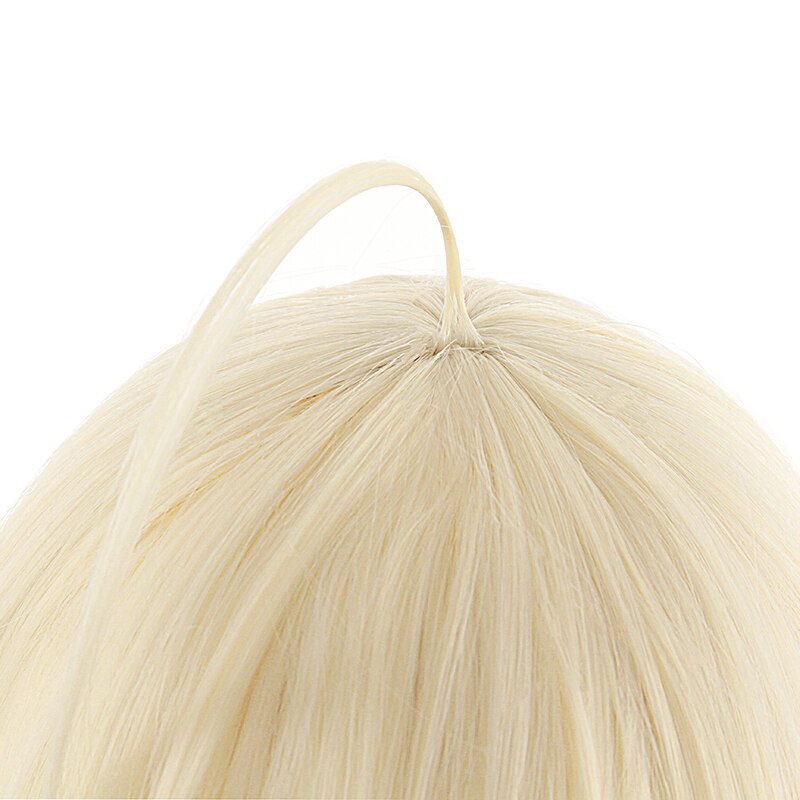  Genshin Impact Klee Cosplay ponytail Wig with Bangs