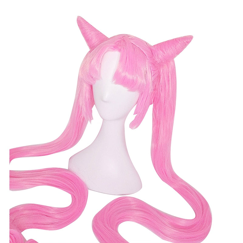 Chibiusa Tsukino Long Pink Cosplay Wig