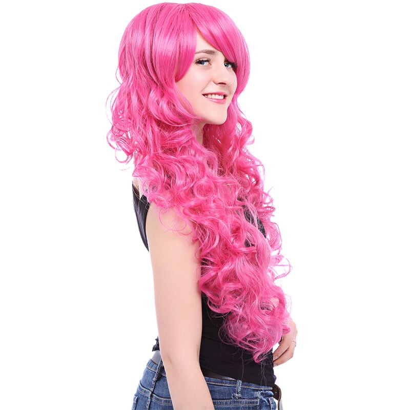 New 80cm Pink Little Pony Cosplay Wig