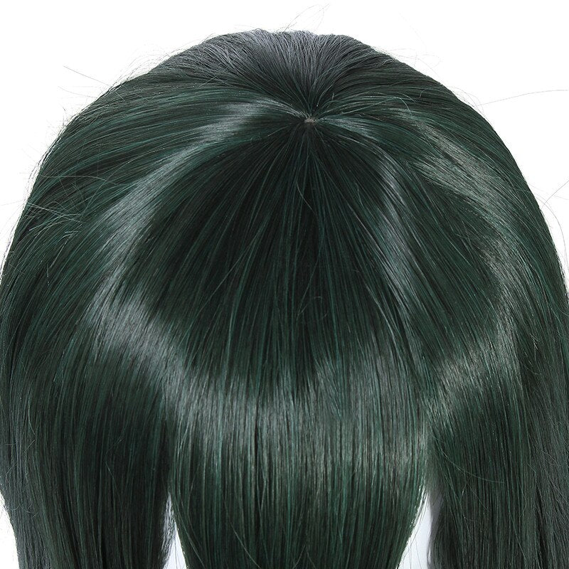 MHA Tsuyu Asui Cosplay Wigs Froppy Cosplay Long Green Wig