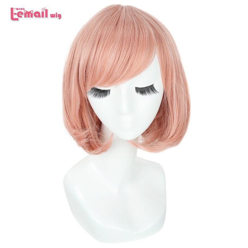 Kyoukai no Kanata Mirai Kuriyama Pink Short Bob Cosplay Wig