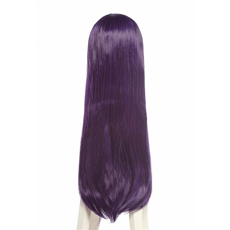 Saenai Heroine no Sodateka Utaha Kasumigaoka Long Dark Purple Cosplay Wig
