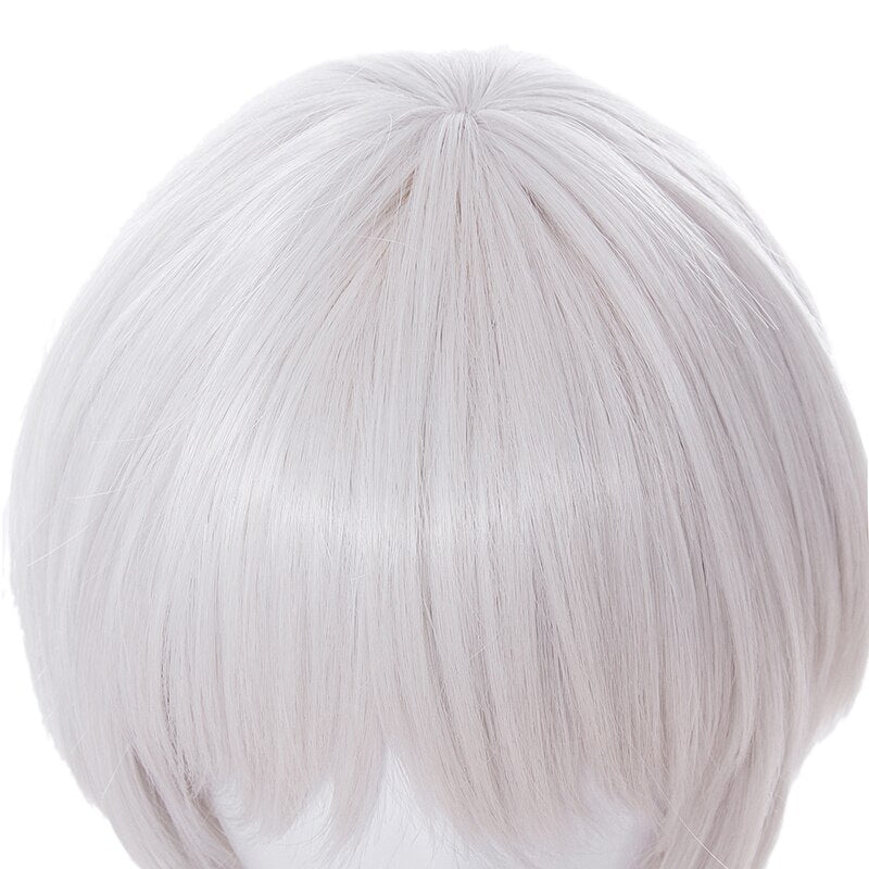 Fate/Apocrypha Jack the Ripper White Short Cosplay Wig