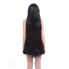 New Women 100cm Long Straight Black Cosplay Wig