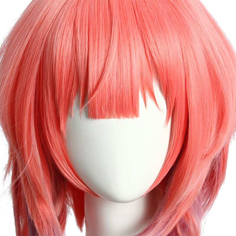 Ilulu Cosplay Wig Kobayashi-san Chi no Maid Dragon Cosplay Pink Lolita Wig