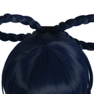 Genshin Impact XiangLing Dark Blue Short Cosplay Wig