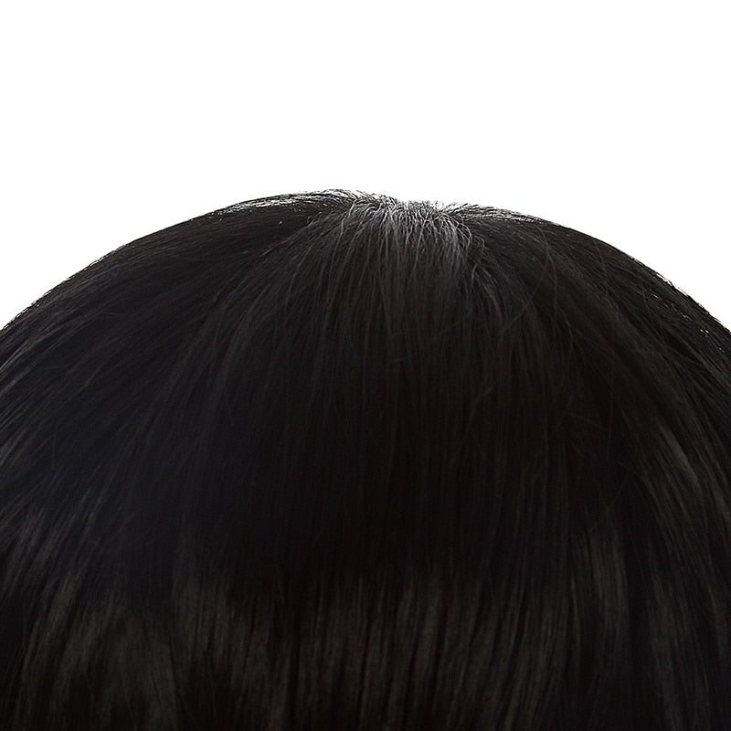 Ranma 1/2 Ranma Saotome Black Short Cosplay Wig