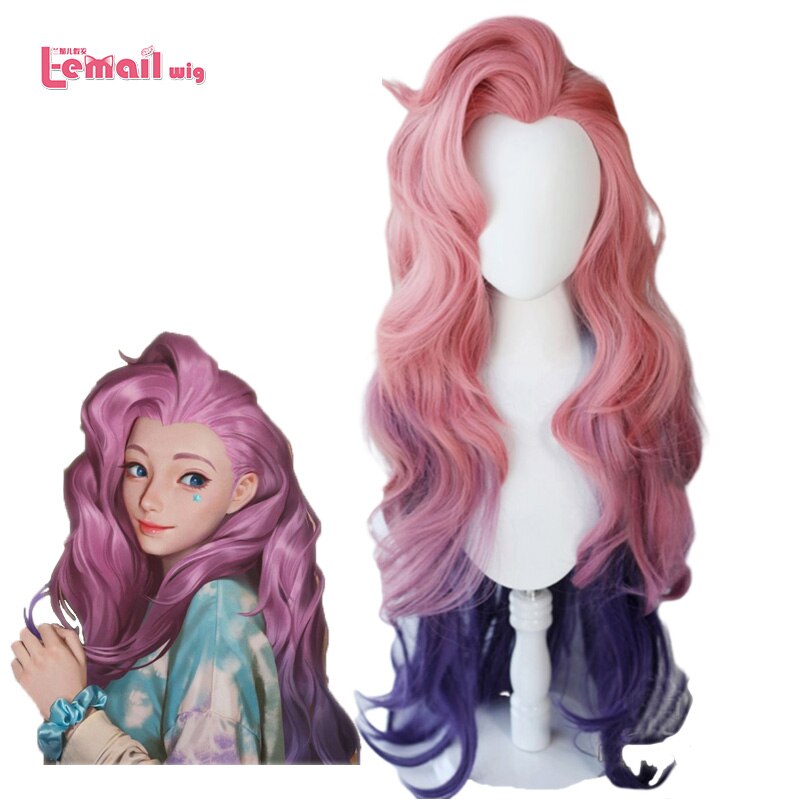 LoL KDA The Starry Eyed Songstress Sreaphine Cosplay Wig