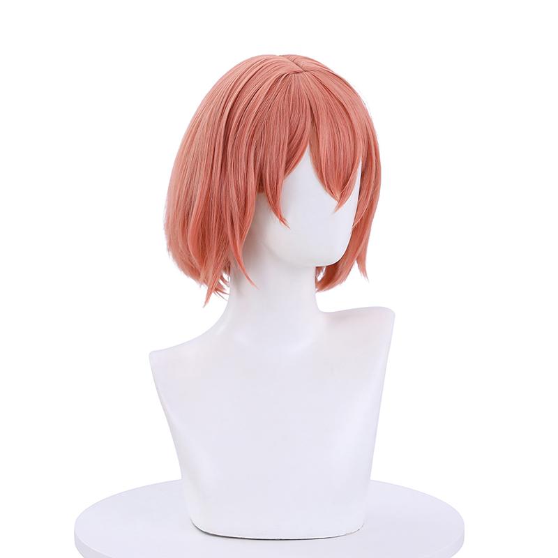 Tokyo Revengers Tachibana  Hinata Orange Pink Cosplay Wigs